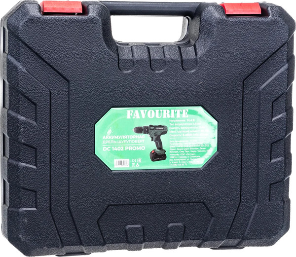 Аккумуляторная дрель-шуруповерт Favourite DC 1402 Promo- фото4