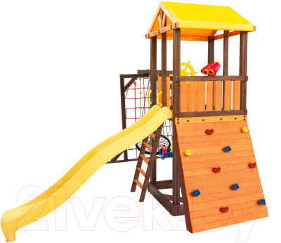 Игровой комплекс Perfetto Sport Pitigliano-11 + качели Паутина- фото6