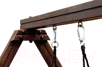 Игровой комплекс Perfetto Sport Pitigliano 4 + качели Паутина- фото8