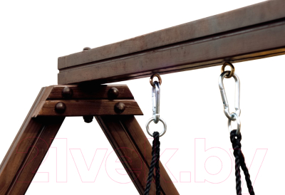 Игровой комплекс Perfetto Sport Pitigliano 8 + качели Паутина- фото5