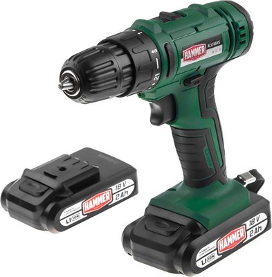 Аккумуляторная дрель-шуруповерт Hammer Flex ACD18BS- фото