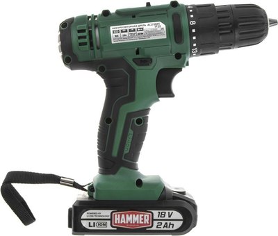 Аккумуляторная дрель-шуруповерт Hammer Flex ACD18BS- фото6