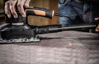 Вибрационная шлифовальная машина Worx WX641- фото7