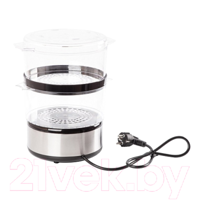 Пароварка стационарная Endever Vita-165 (черный/металлик)- фото5