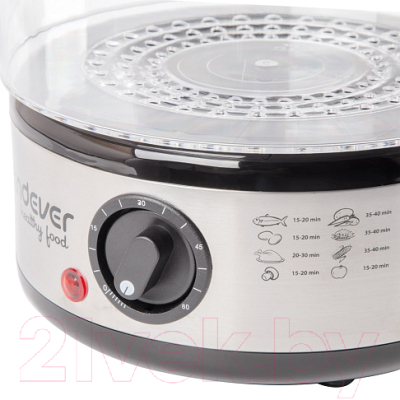 Пароварка стационарная Endever Vita-173 (черный/металлик)- фото6