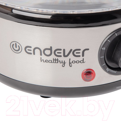 Пароварка стационарная Endever Vita-173 (черный/металлик)- фото7