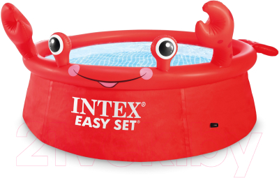 Надувной бассейн Intex Easy Set Веселый краб / 26100NP- фото10