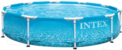 Каркасный бассейн Intex Metal Frame Beachside 28206- фото