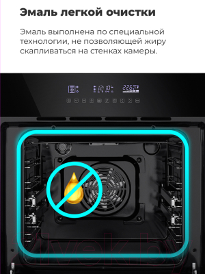 Электрический духовой шкаф Maunfeld EOEH.5811W- фото7