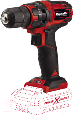 Аккумуляторная дрель-шуруповерт Einhell TC-CD 18/35 Li (4513927)