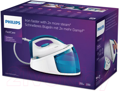 Утюг с парогенератором Philips GC6722/20- фото7
