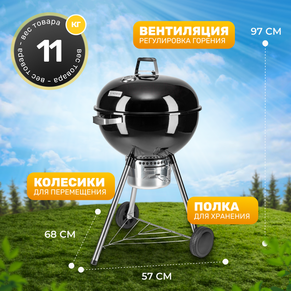 Угольный гриль Sundays KY22022HE- фото6