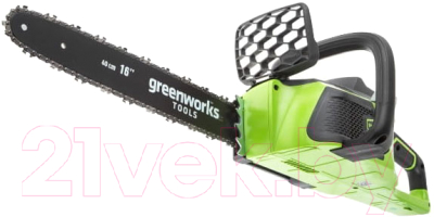 Электропила цепная Greenworks GD40CS18 бесщеточная 40V 40см / 2005807- фото5
