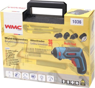 Электроотвертка WMC Tools 1036- фото8