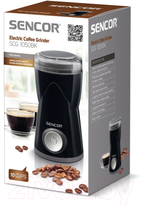 Кофемолка Sencor SCG 1050BK- фото2