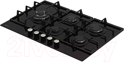 Газовая варочная панель Akpo PGA 755 WGC-T BL- фото4