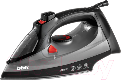 Утюг BBK ISE-2202 (черный/темно-серый)