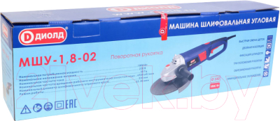 Угловая шлифовальная машина Диолд МШУ-1.8-02 (10041115)- фото7