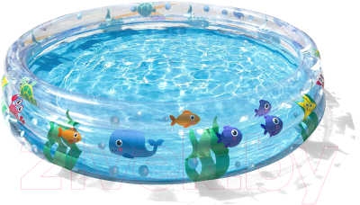 Надувной бассейн Bestway Подводный мир 51004- фото