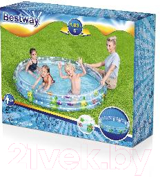 Надувной бассейн Bestway Подводный мир 51005- фото3