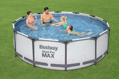 Каркасный бассейн Bestway Steel Pro 56260- фото5
