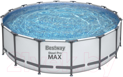 Каркасный бассейн Bestway Steel Pro MAX 5612Z- фото
