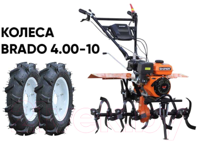 Мотокультиватор Skiper SP-850S + колеса 4.00-10 (комплект)- фото2