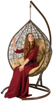 Кресло подвесное BiGarden Tropica Brown- фото4