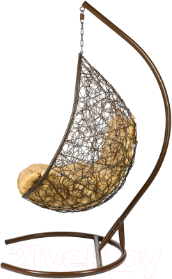 Кресло подвесное BiGarden Easy Brown- фото3