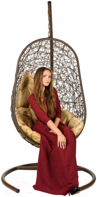 Кресло подвесное BiGarden Easy Brown- фото4