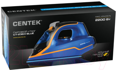 Утюг Centek CT-2363 (Blue)- фото7