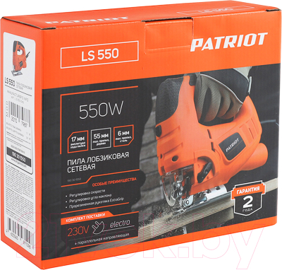 Электролобзик PATRIOT LS 550- фото9