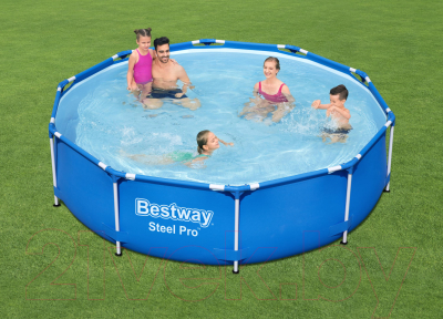 Каркасный бассейн Bestway Steel Pro 56677- фото9