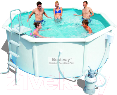 Каркасный бассейн Bestway Hydrium 56574- фото10