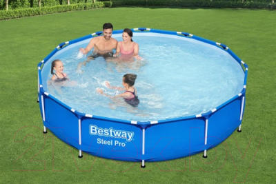 Каркасный бассейн Bestway Steel Pro 56706- фото3