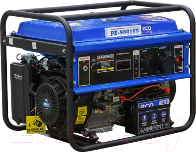 Бензиновый генератор Eco PE-9001ES- фото