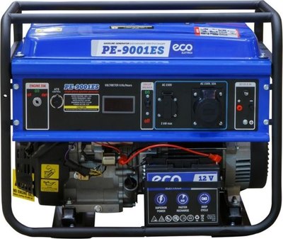 Бензиновый генератор Eco PE-9001ES- фото2