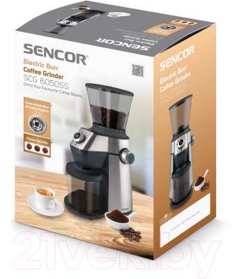 Кофемолка Sencor SCG 6050SS- фото2