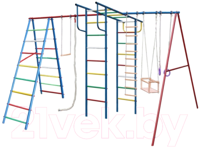 Игровой комплекс Вертикаль А+П Макси дачный