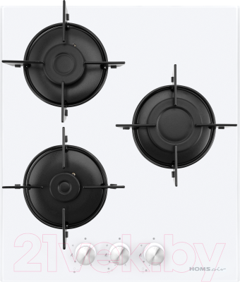 Газовая варочная панель HOMSair HGG431WH- фото