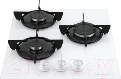 Газовая варочная панель HOMSair HGG431WH- фото3