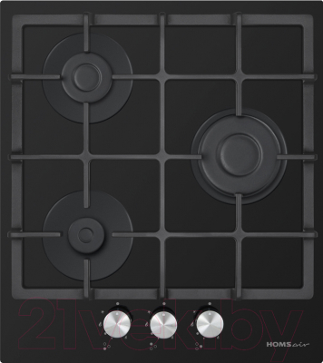 Газовая варочная панель HOMSair HGG433BK- фото