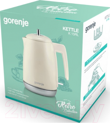 Электрочайник Gorenje K15RL- фото3