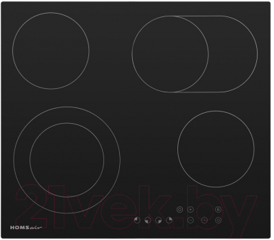 Электрическая варочная панель HOMSair HV64SMDBK- фото