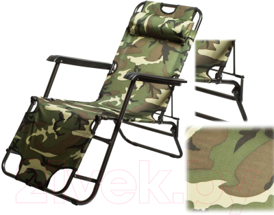 Складной шезлонг MONAMI HY-8006- фото2