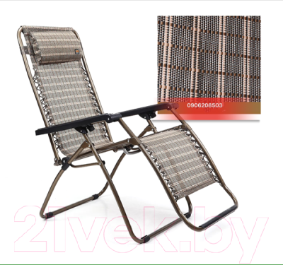 Складной шезлонг MONAMI HY-8209- фото2
