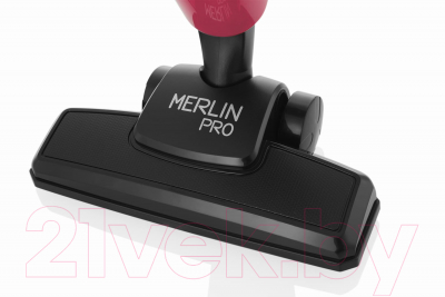 Вертикальный пылесос Arnica Merlin Pro ET13211 (розовый)- фото7