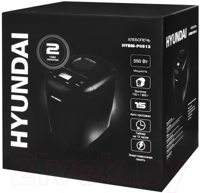 Хлебопечка Hyundai HYBM-P0513- фото9