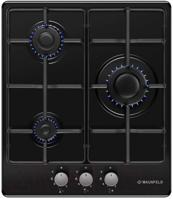 Газовая варочная панель Maunfeld EGHE.43.3STS-EB- фото