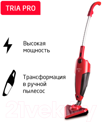 Вертикальный пылесос Arnica Tria Pro / ET13310 (красный)- фото6